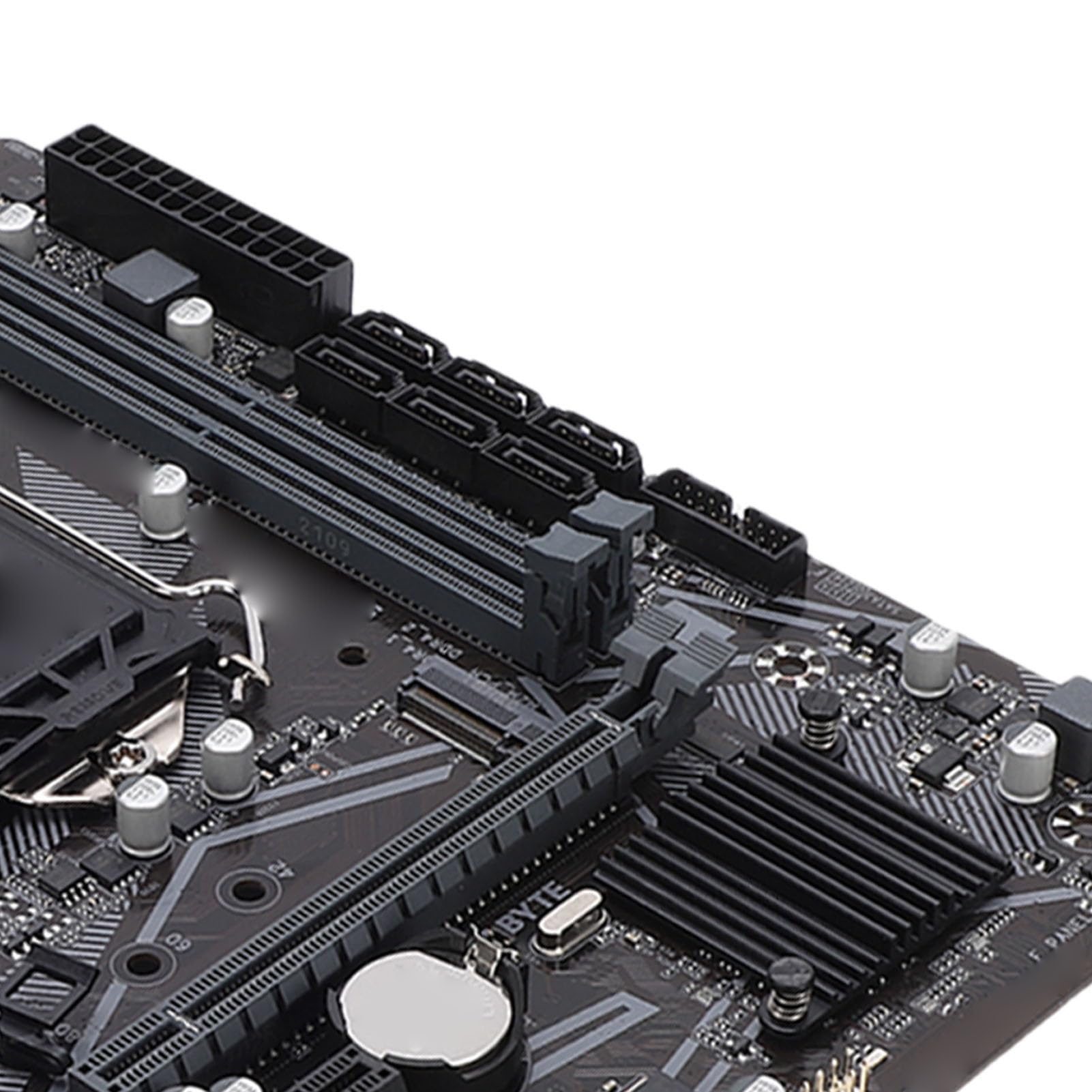 GOWENIC Scheda Madre B460M D2V Dual Channel DDR4 DIMM Slot PCI E 3.0 Scheda Madre del Computer per I9 I7 I5 I3 CPU di Decima Generazione + Aggiornamento Memoria XMP per Desktop