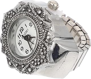 1 Peça Relógio Casual Relógio De Dedo Reloj Para Hombre Anel De Relógio Anéis Vintage Para Relógios Vintage Para Homens Relógio De Anel Masculino Anel De Relógio Numerais