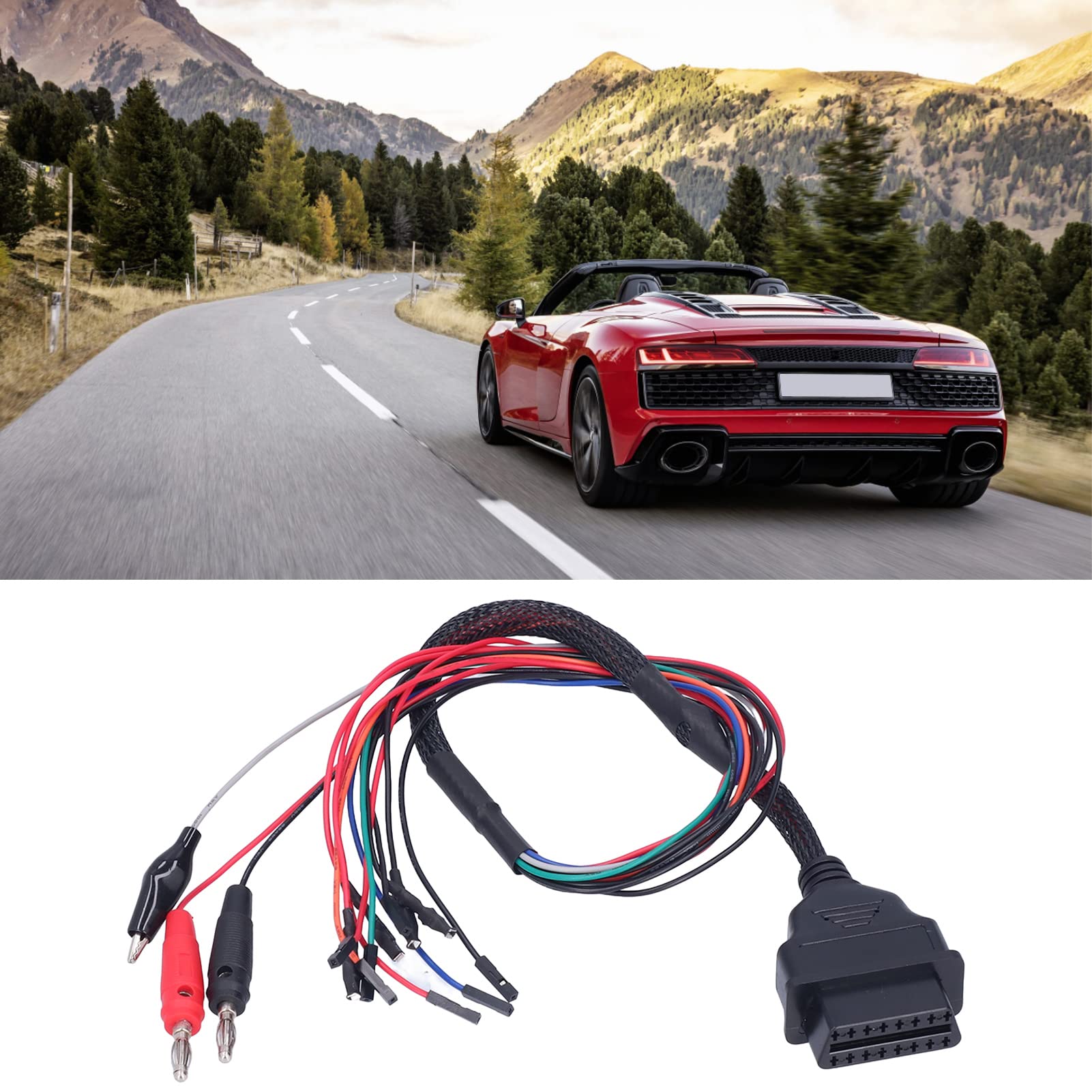 Kabel Multiboot Tricore, Kabel Multiboot Ecu Bench Pinout Cable Akcesoria Samochodowe ABS dla MPPS V18 MPPS V21