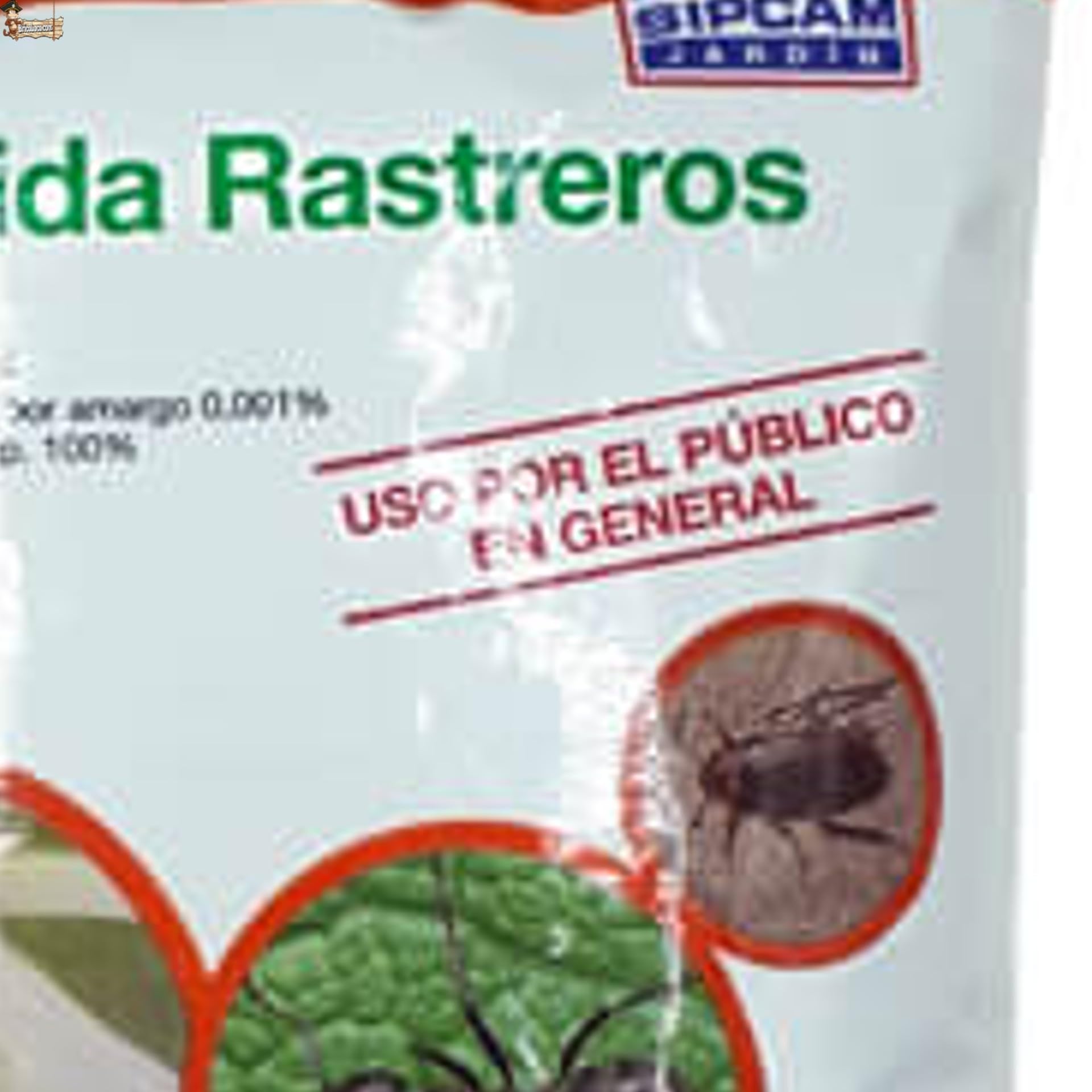 BricoLoco.com Insecticida Suelo en Polvo contra Insectos Rastreros por Contacto e ingestión. ¡¡¡Pack 3 KGS. (3x1kg.)!!! Piretroide. Exterior e Interior. Hormigas, cucarachas, pulgas, garrapatas (3)