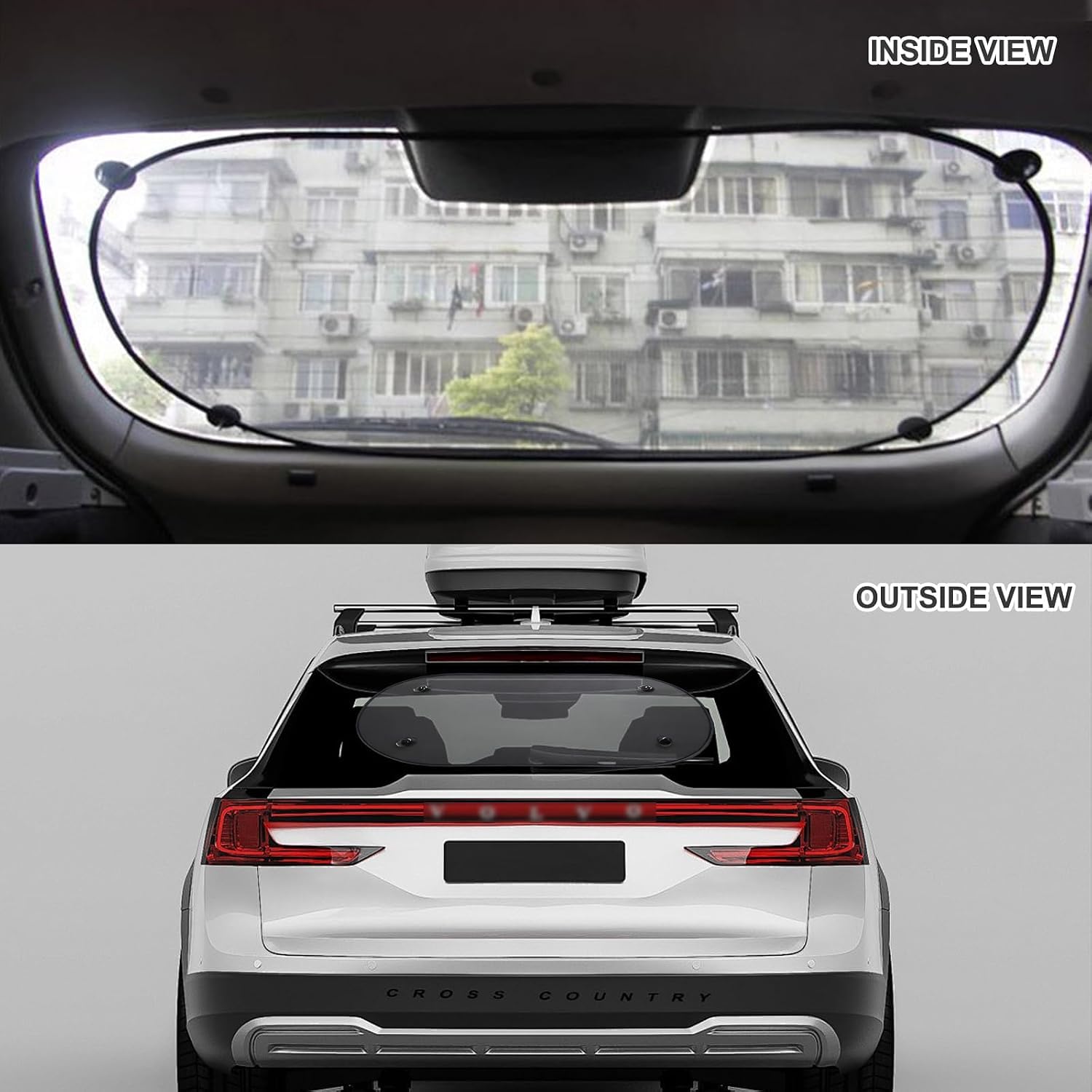 Pare-Soleil Arrière pour Skoda Karoq (NU7) | 2017