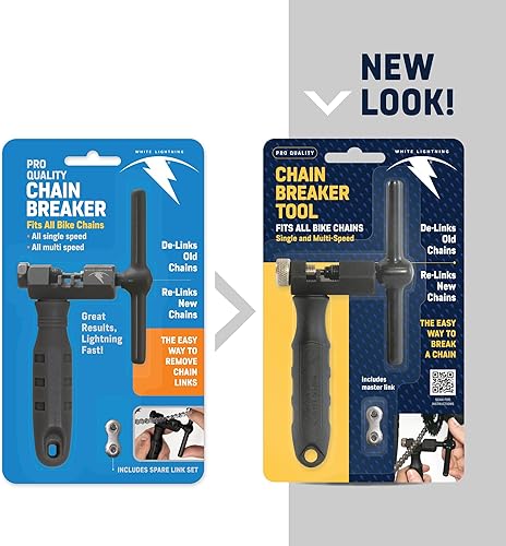 Miniatura 3 de White Lightning Herramienta para romper cadenas, negro, herramienta y eslabón de repuesto