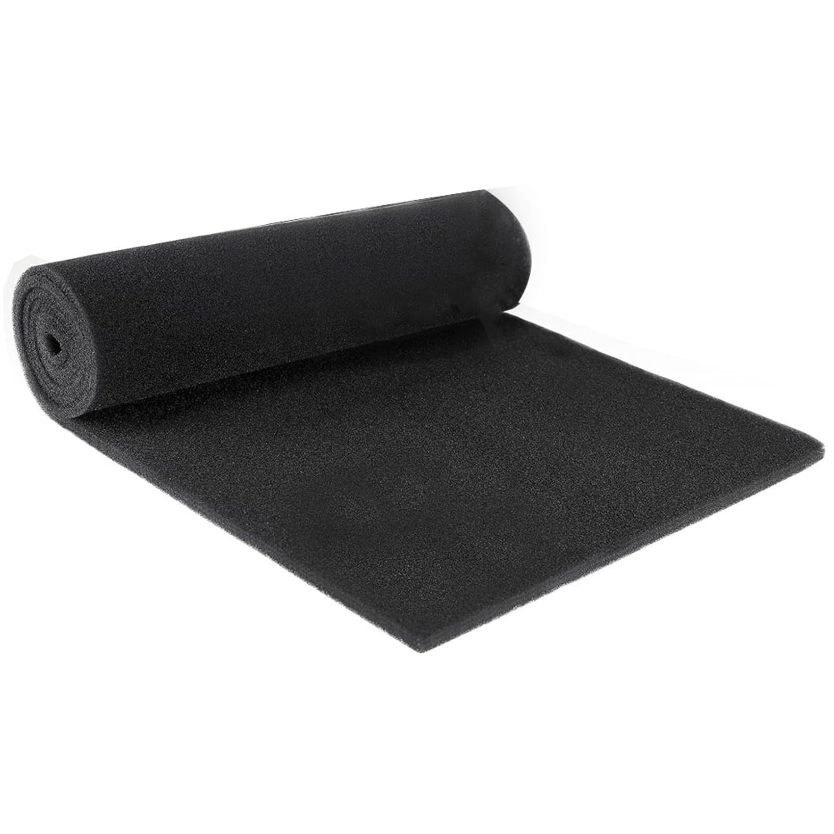 3X Filtros de Aire Acondicionado Extra Grandes Recortables: Filtros Purificadores de Aire con Almohadilla de Carbón, Rollo de Prefiltro con Almohadilla de Espuma.