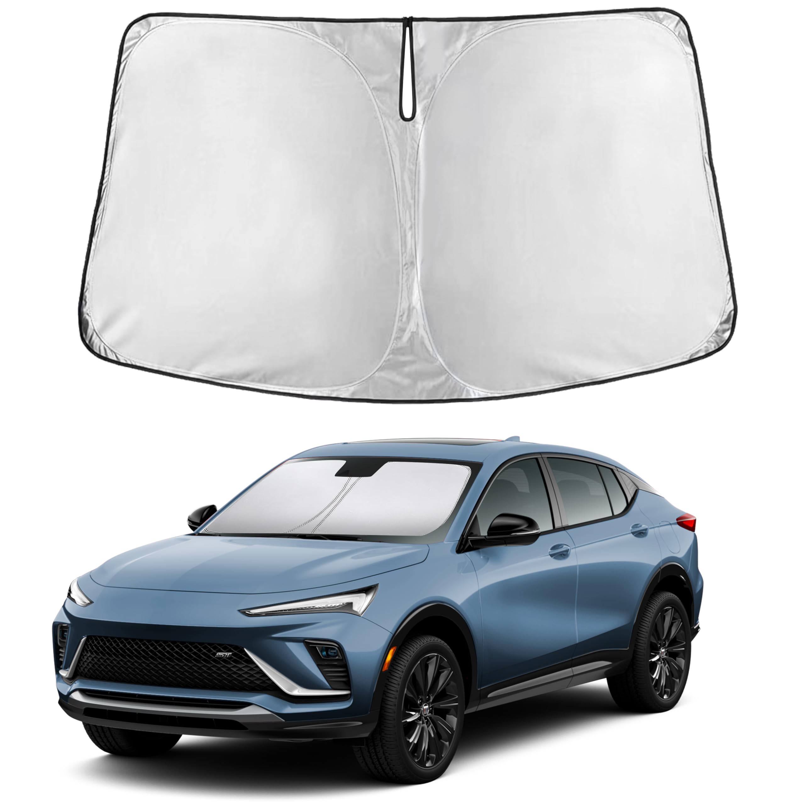 EcoNour Windshield Sun Shade Compatible for Buick Envista 2024 2025 2026