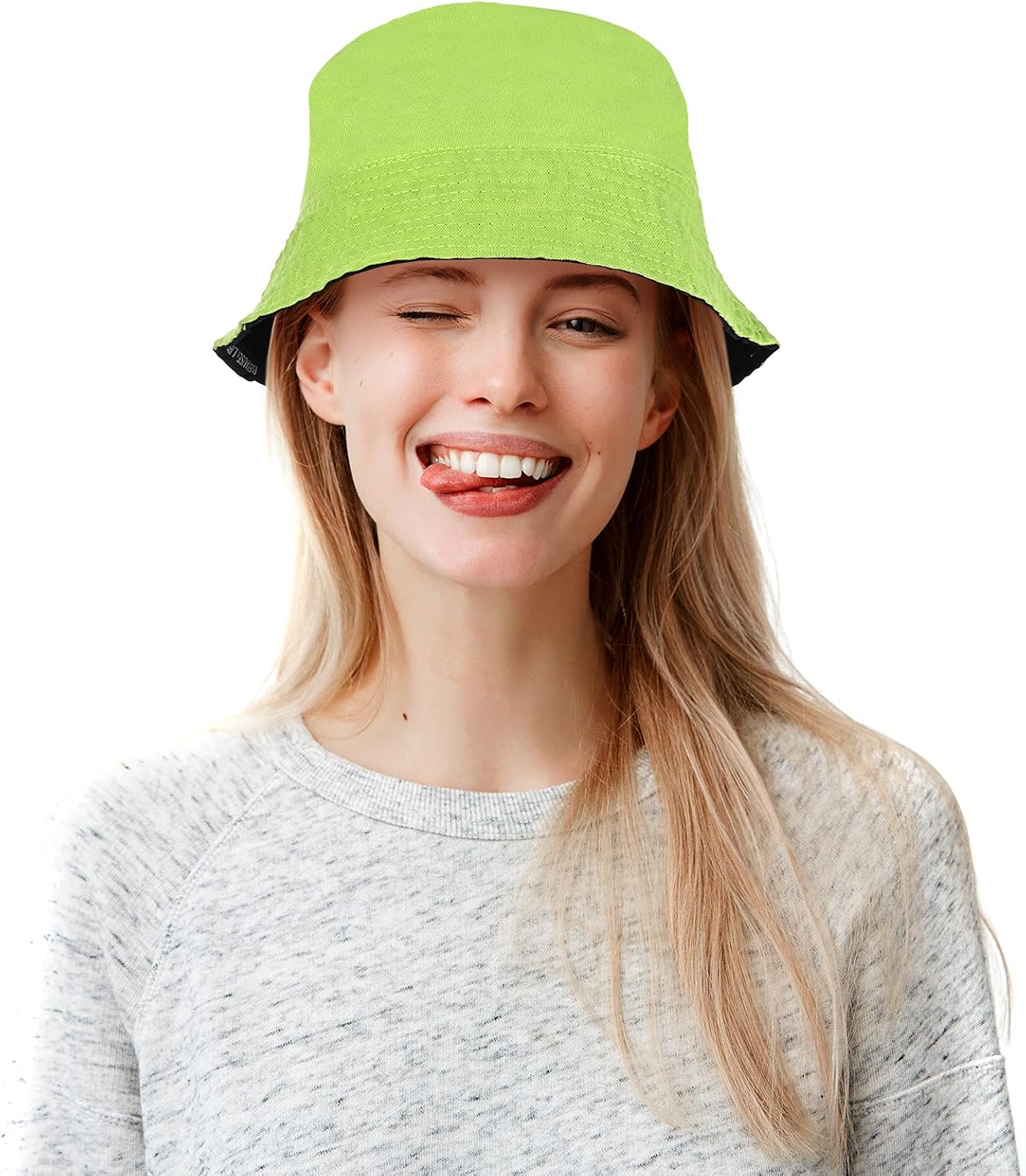 Bucket Hat, Cotton Sun Protection DoubleSideWear Outdoor Travel Hat