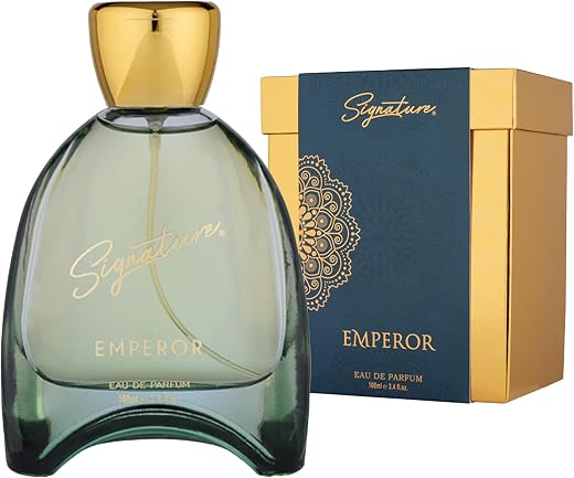 Signature Royal Emperor Eau De Parfum (EDP) for Men 100ml | Long Lasting Musk, Vanilla Fragrance | Ideal for Daily Use, Of...