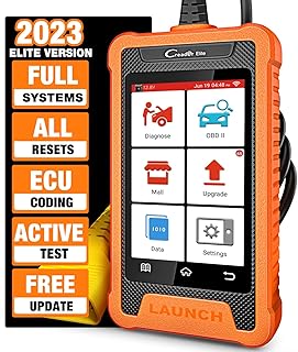 2023 Launch X431 Elite Full Systems Bidirectional Tool Fit for Ford Lincoln Mercury, Full Resets Diagnostic Scanner, ECU Coding, AUTOVIN, Battery Register, Key Programing, Lifetime Free Update