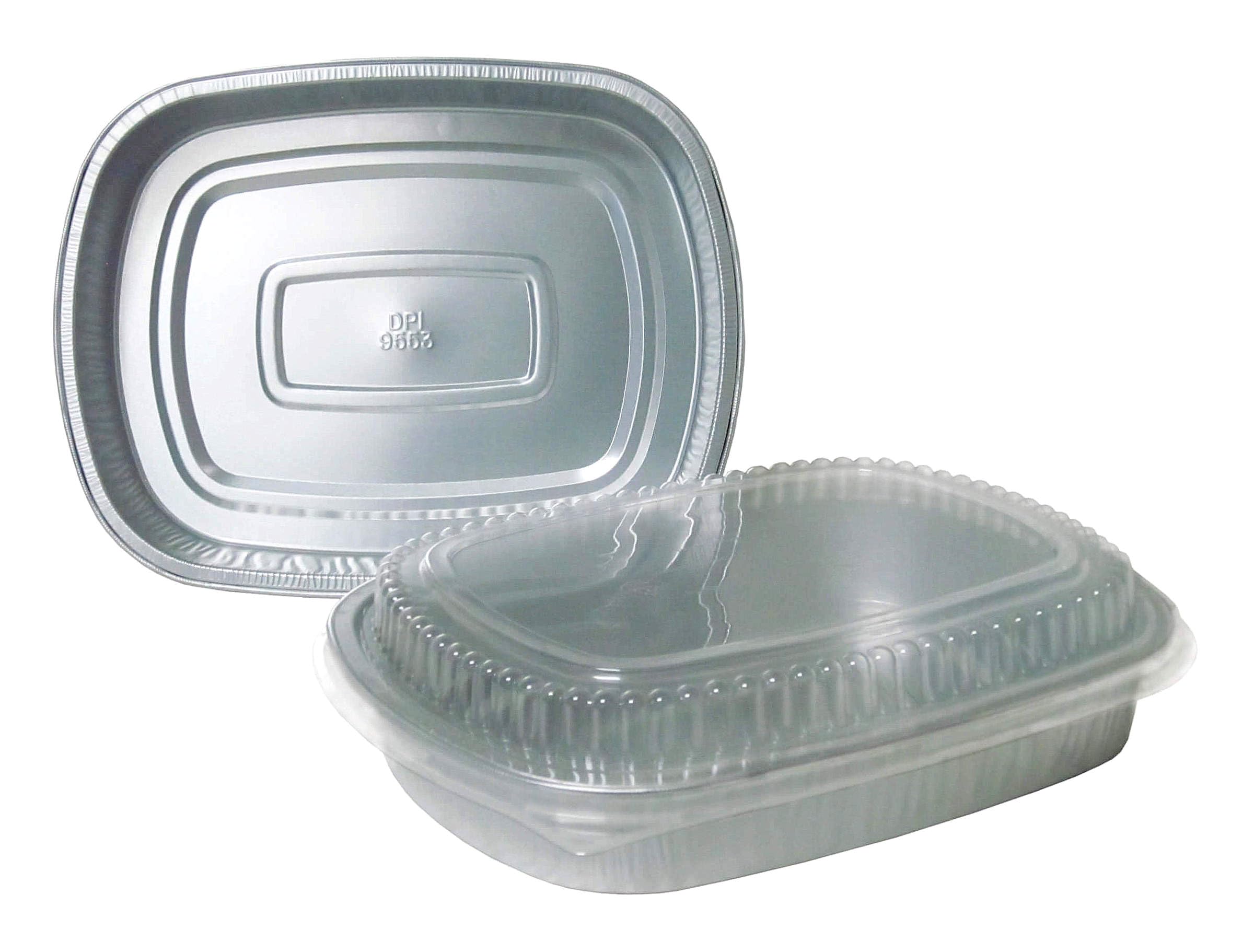 Amazon.com: Durable Packaging HFA/DPI Large 4 lb. Silver Foil Pan