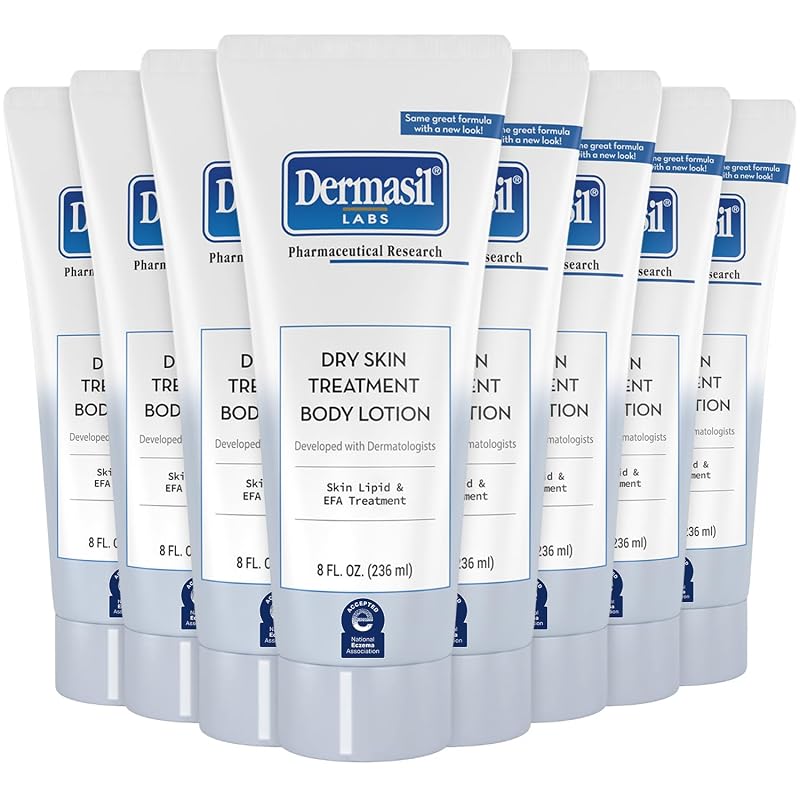 Loção corporal Dermasil, 8 unidades de 227 g