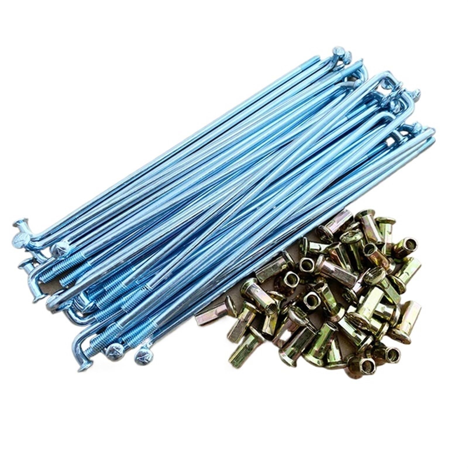 EUIYCBA 36 Stück Fahrradspeichen 8G - 4,0mm Edelstahl 125-191mm