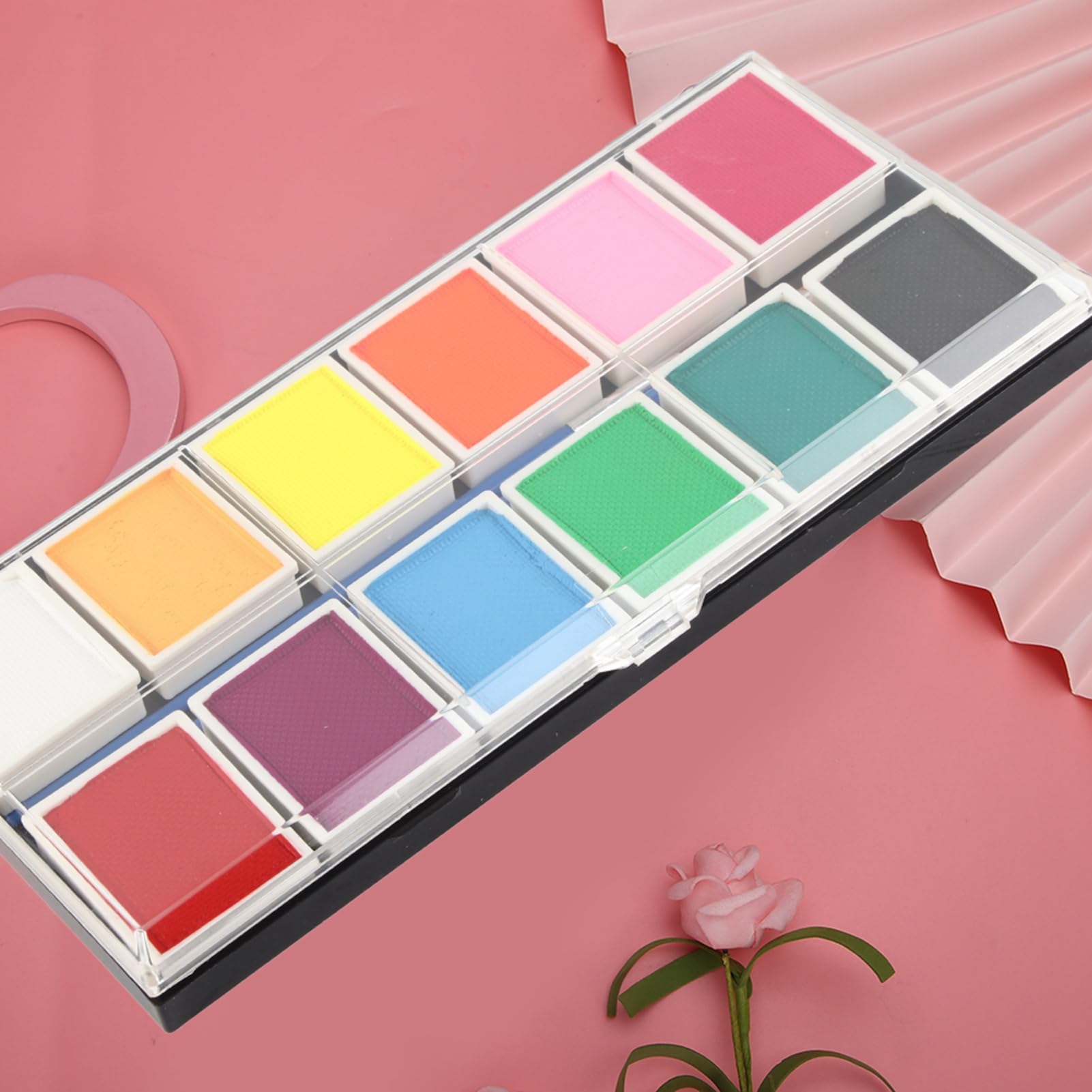 Trucco di Halloween a base d'acqua di pittura per il corpo in 12 colori