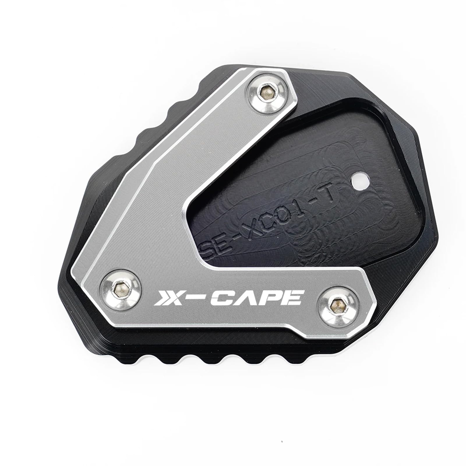 Per Moto Morini XCape X Cape X-Cape 650 650X 2022 2023 Moto Alluminio Supporto Cavalletto Laterale Extension Piastra Accessori (Grigio)