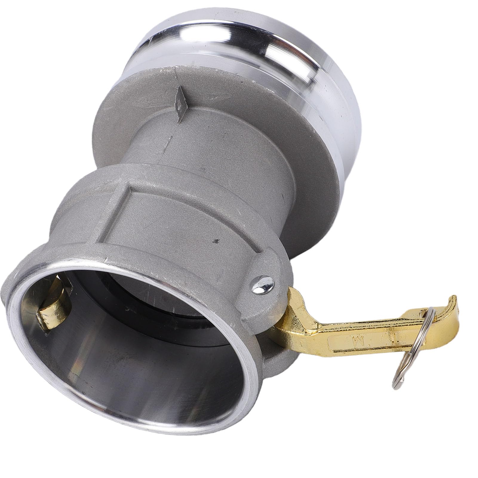 Raccordo per Tubo Camlock DA 3 Pollici Femmina X 4 Pollici Maschio Camlock Accoppiamento per Trasferimento Acqua Olio, Materiale in Ottone Resistente e Acciaio Inossidabile