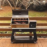 Vista 4 de recteq Pellet Smoker Grill Deck Boss 800, Electric Pellet Smoker, Outdoor Grills & Smokers, Wi-Fi-Enabled BBQ Grill