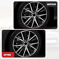 Vista 5 de 20 piezas de adhesivos reflectantes antiarañazos, adhesivos decorativos de tiras para ruedas de auto, adhesivos decorativos de advertencia