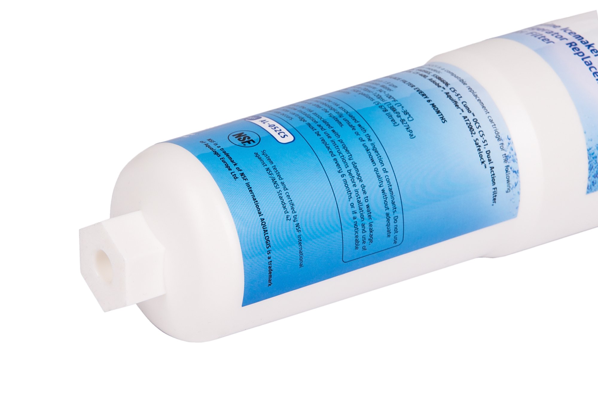 2x Water Filter AL-052CS CS-52 640565 5586605 For Bosch