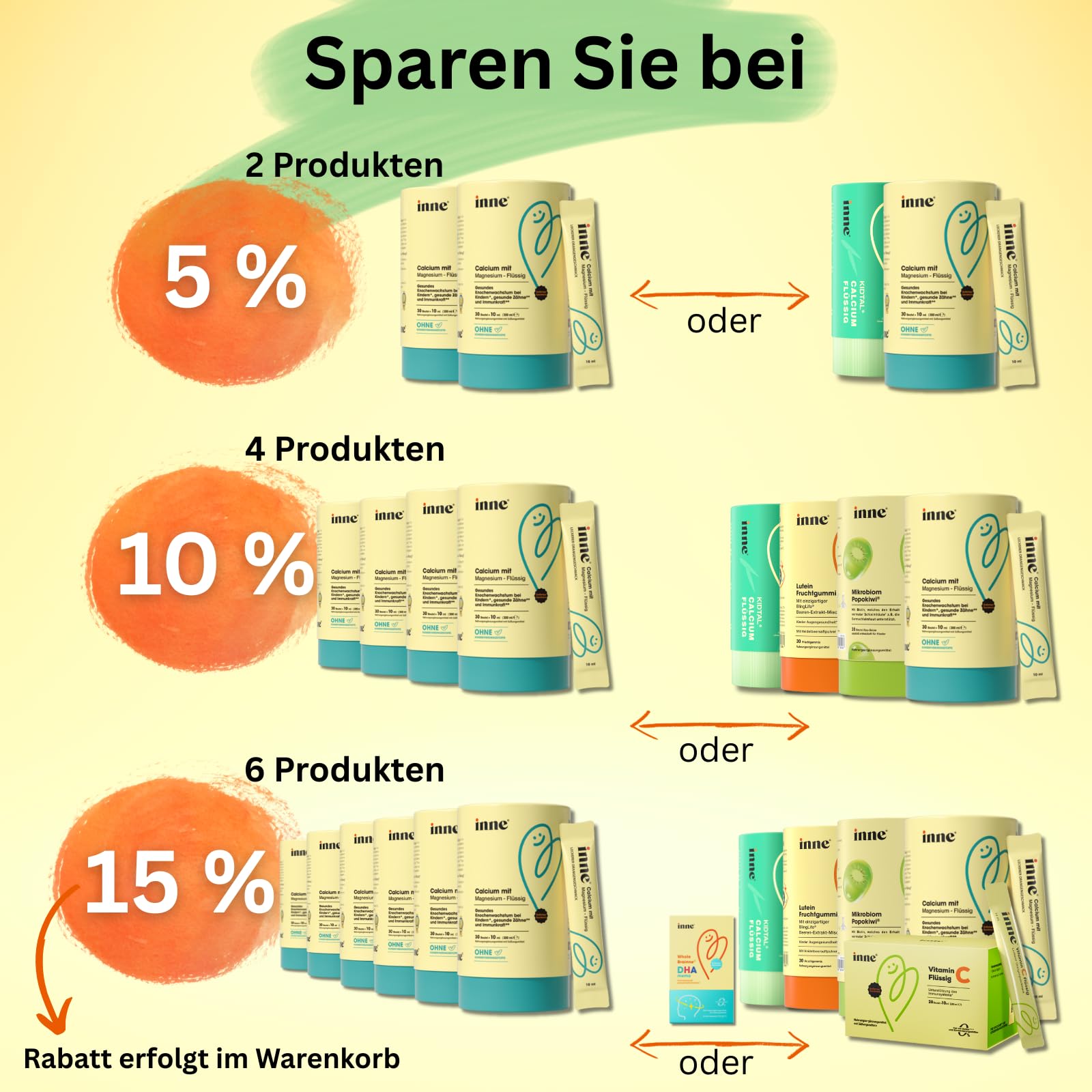 inne Mikrobiom Popokiwi Kau-Gelee - für Kinder - Darmbakterien & Darmflora Kinder zum Darmaufbau - Verdauungshelfer mit Milchsäurebakterien, Biotin & Ballaststoffen - Kiwi - 30 Stk