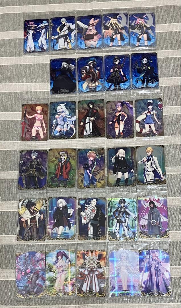 Amazon.co.jp: FGO Fate Grand Orderウエハース12 29種 セミコンプ 