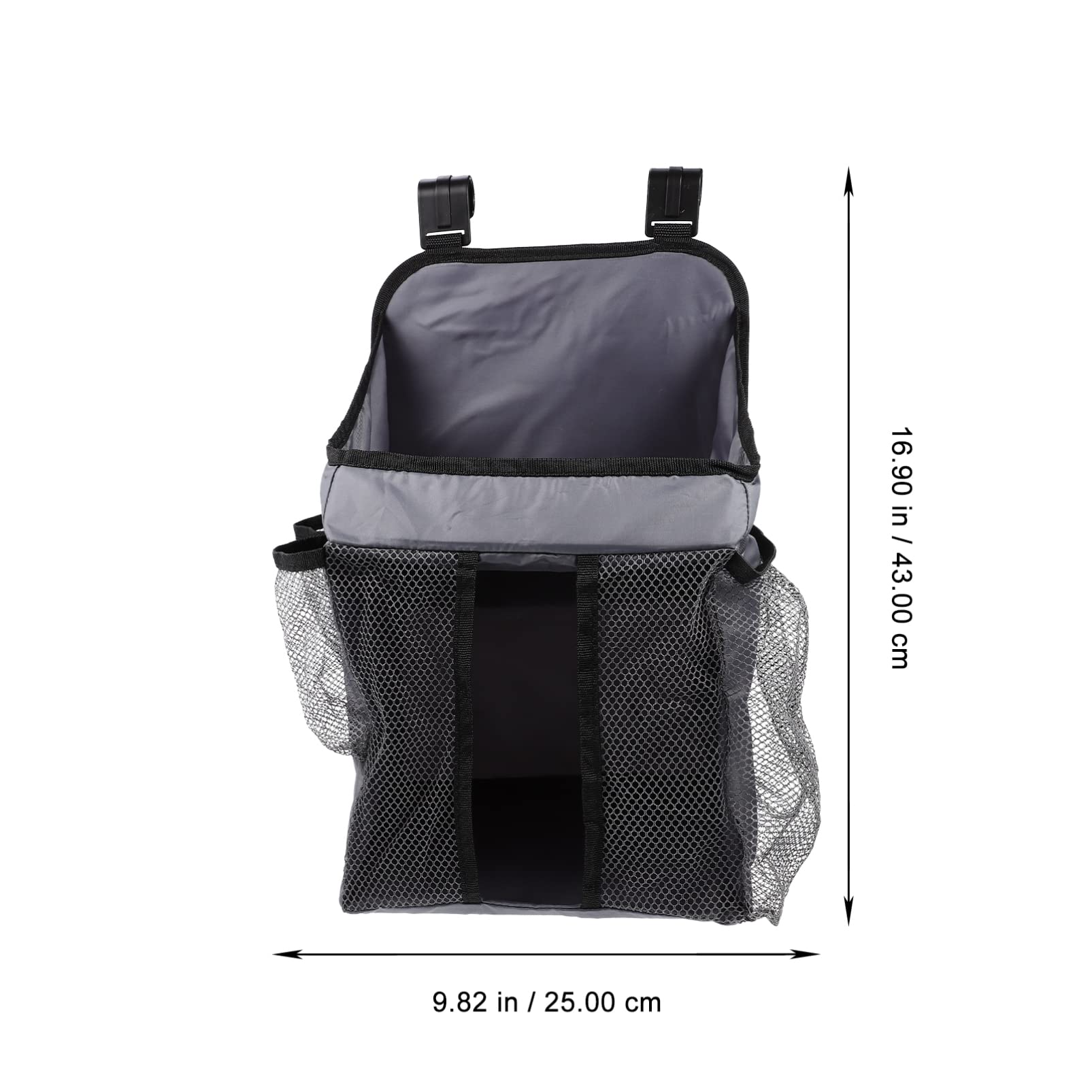 DECHOUS Bolsa Organizadora para Pañales Colgante, Plegable, Mamás | Oxford y Plástico, Uso Exterior o Viaje, Recoge Pañales Húmedos o Secos y Otros Artículos