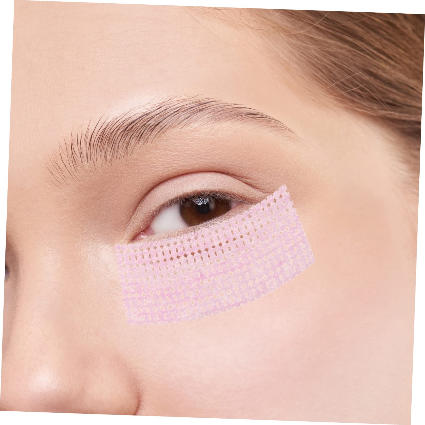 9rollos Cinta Para Extensión De Pestañas De Gel De Silicona No Tejida Transpirable Morado Para Aislamiento De Piel y Uso Profesional