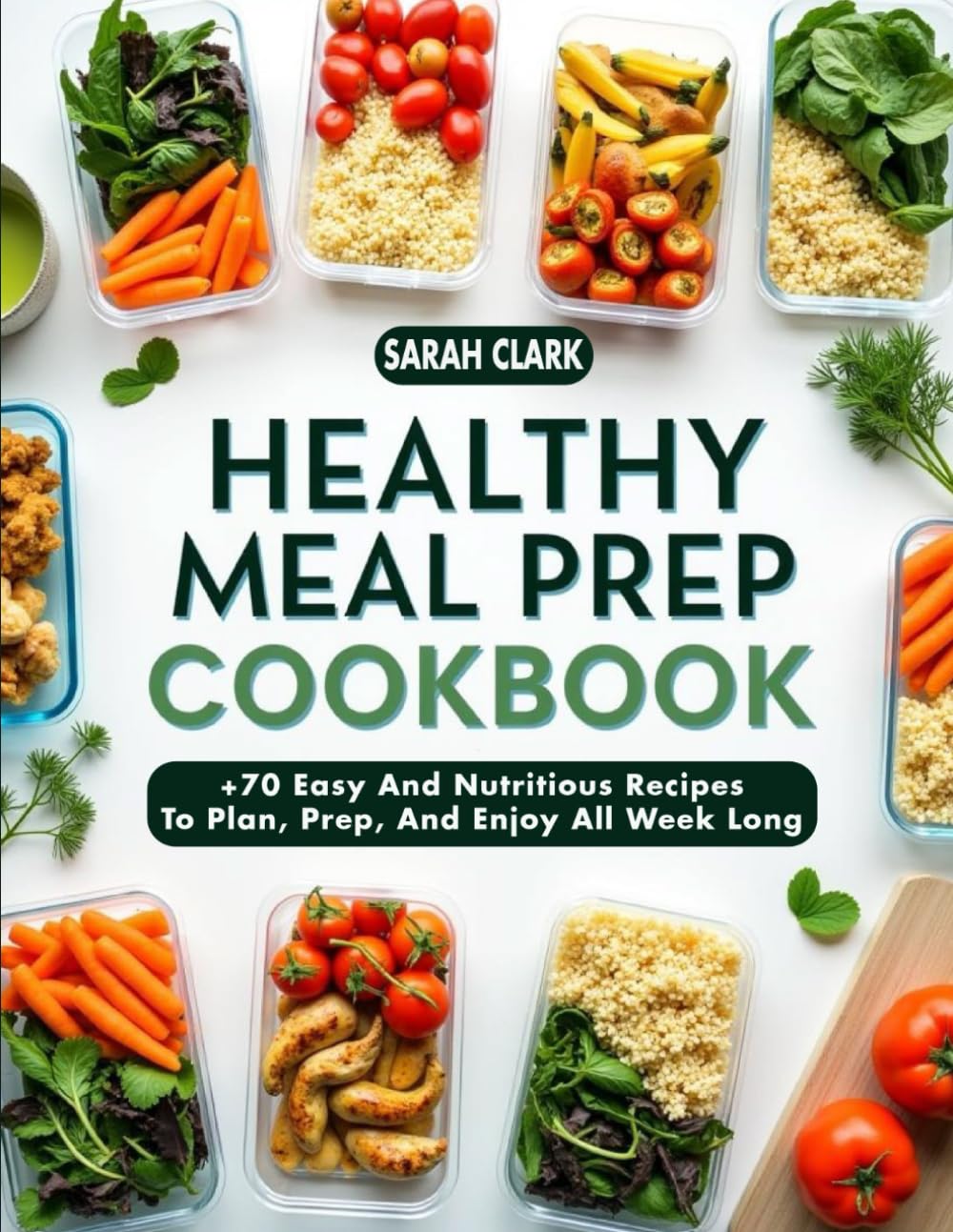 Healthy Meal Prep Cookbook: +70 Easy and Nutritious Recipes to Plan, Prep and Enjoy All Week Long