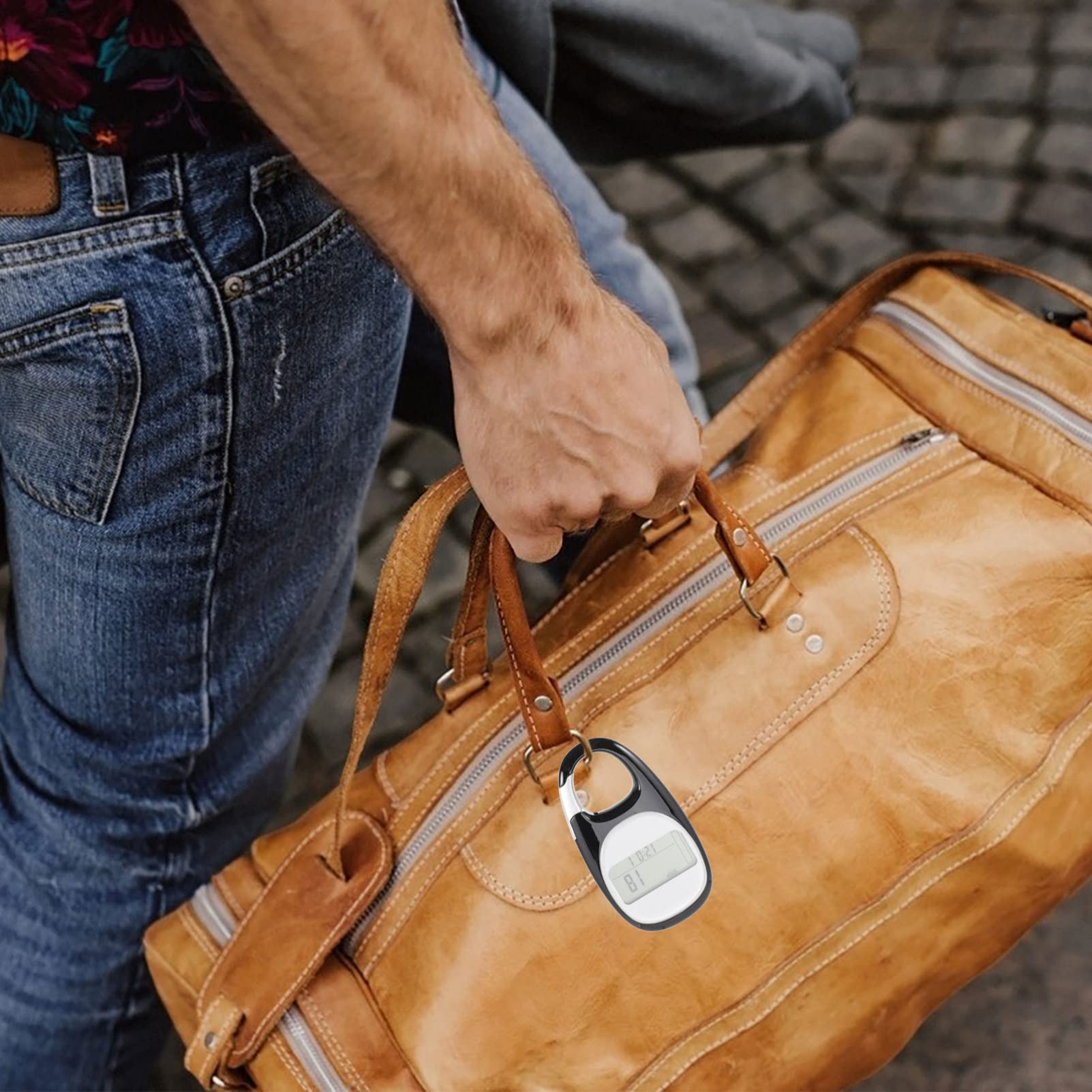 Amazon | LIOOBO 万歩計 まんぽ計 まんぽけい 3Dデジタル歩数計