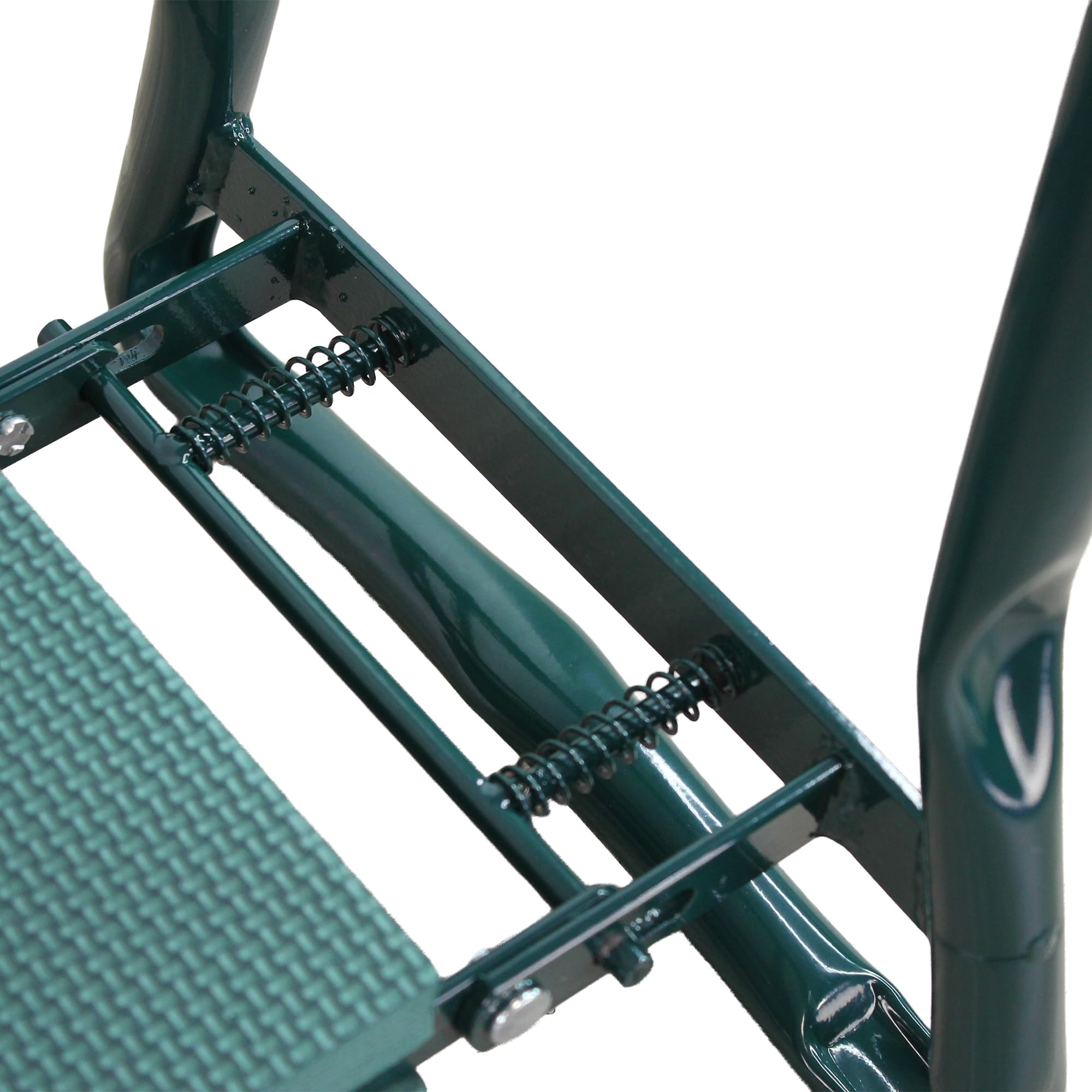 Fishtec - Tabouret de Jardinage Pliable 2 en 1 - Siège et agenouilloir Ergonomique - Coussin en Mousse EVA Confortable - Structure en Acier Robuste - Jardinage Assis ou à Genoux sans Fatigue