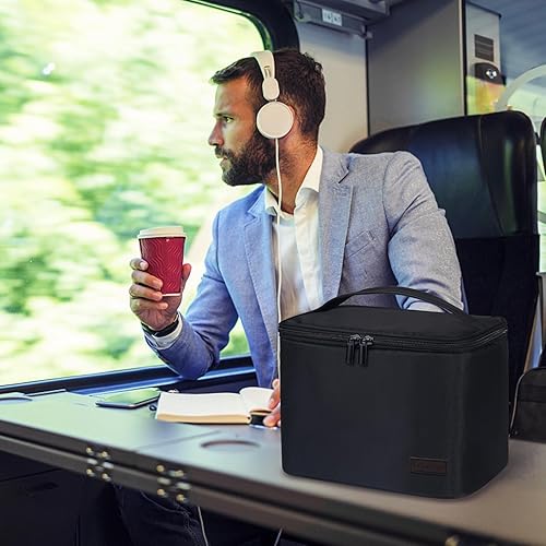 Miniatura 9 de Gloppie Lonchera pequeña para hombres y mujeres lonchera aislada mini lonchera portátil para el almuerzo lonchera para adultos contenedor de comida