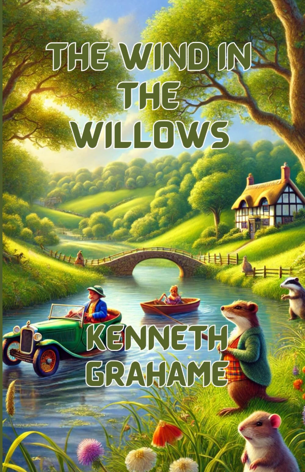 The Wind in the Willows (Illustrated)