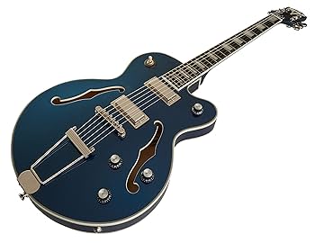 ギター Epiphone Uptown Kat ES TGM Epiphone Uptown Kat ES Semi-Hollow Electric Guitar Emerald