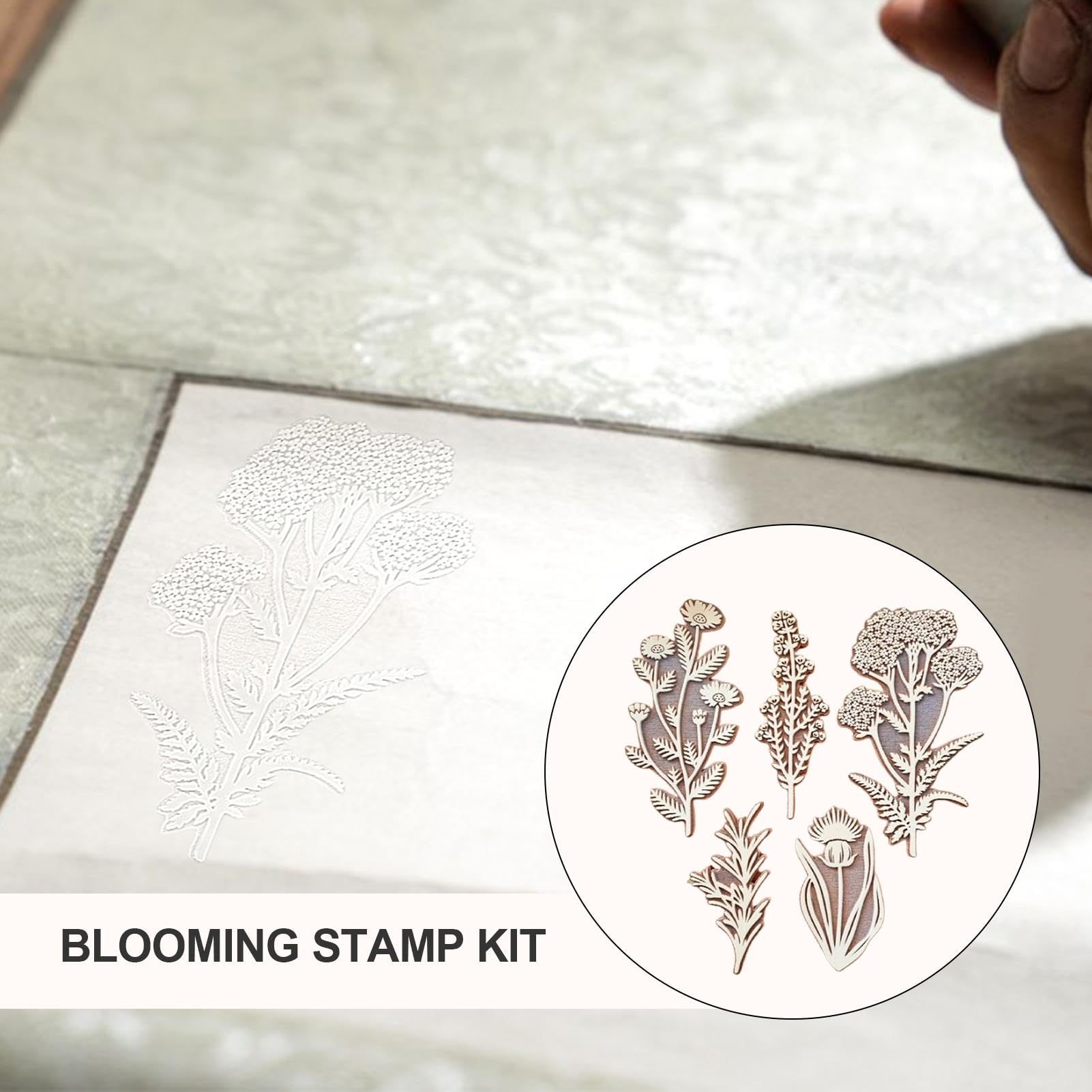 MU クリアスタンプ ボタニカル Floral poetry MU クリアスタンプ