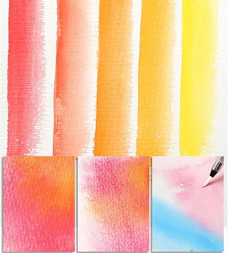 Miniatura 5 de Juego de pintura de acuarela 24364860 colores, caja de metal portátil, pigmento de acuarela para principiantes, suministros de papel de acuarela (36