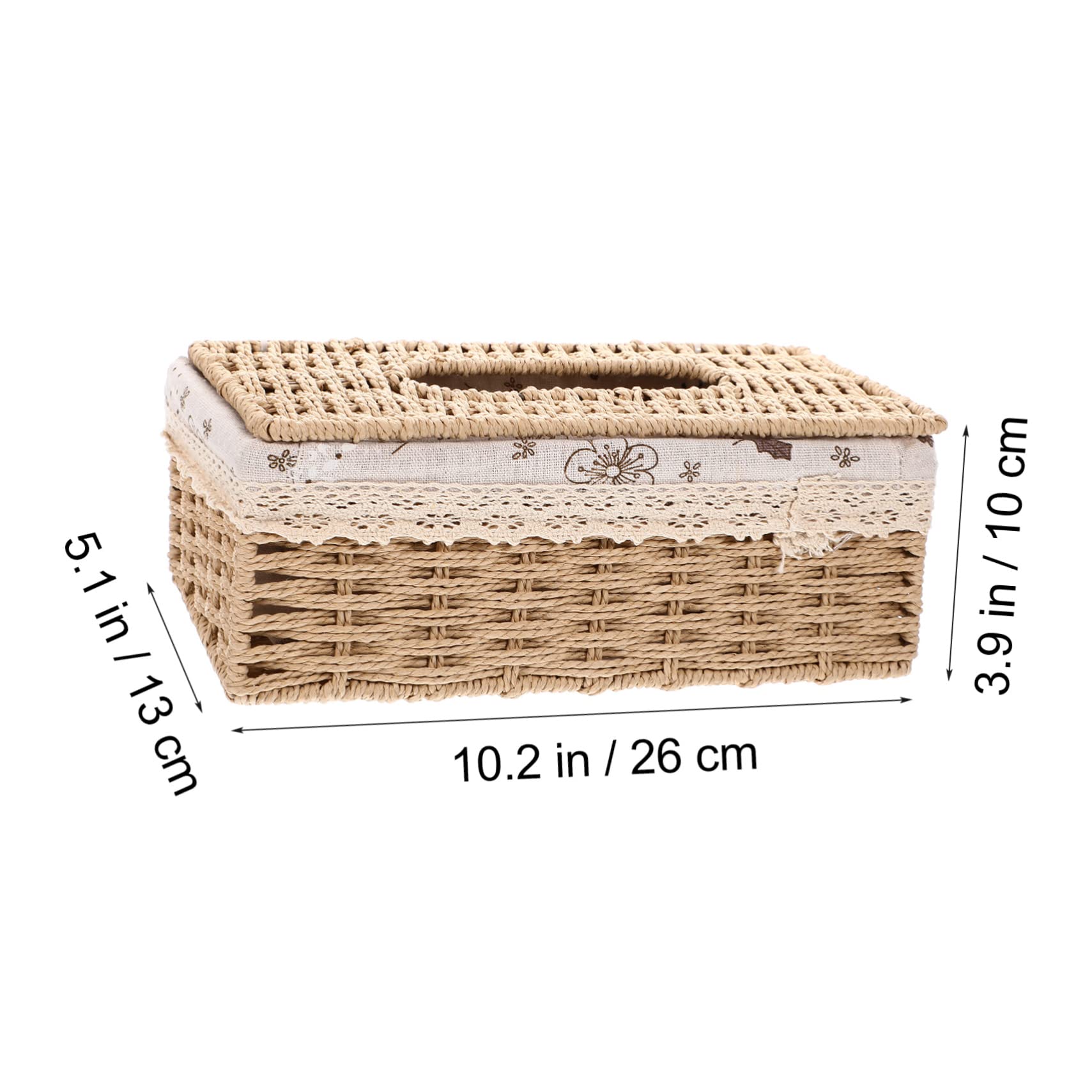 Beatifufu Combining Storage Tissue Box Elegant Napkin Holder Long-Lasting Easy to Refill