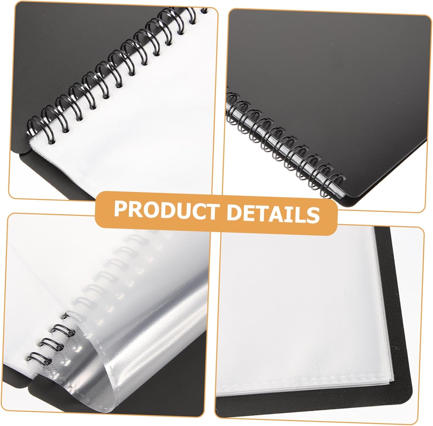 Toyvian Multi-Pages Binder for Easy Document Organization to Pages for Choir and Music Storage Convenient Folder for Musicians