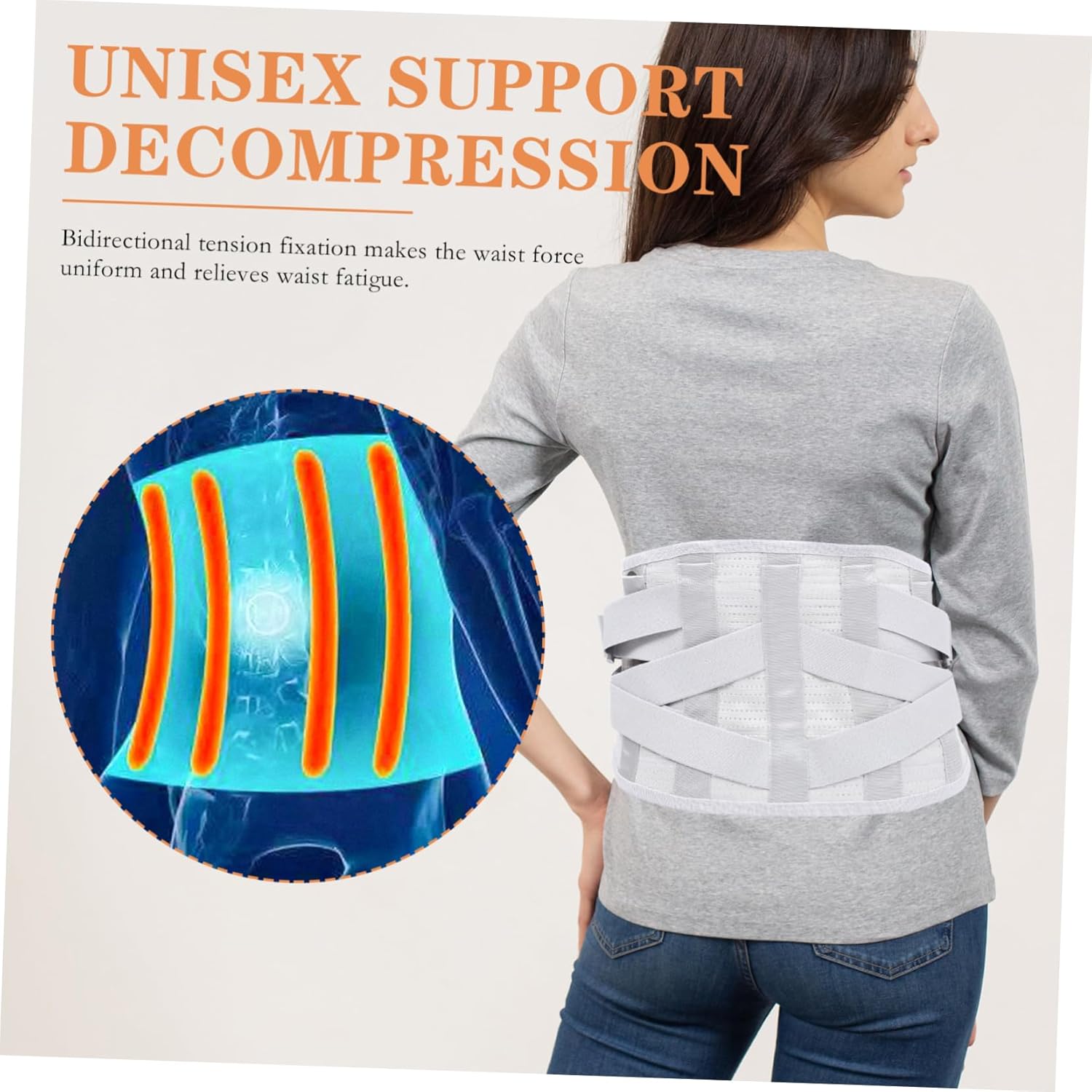 Lumbar Back Brace Support Belt for Waist Relief Breathable Comfortable Design for Sports and Fitness Unisex Waist Support Band