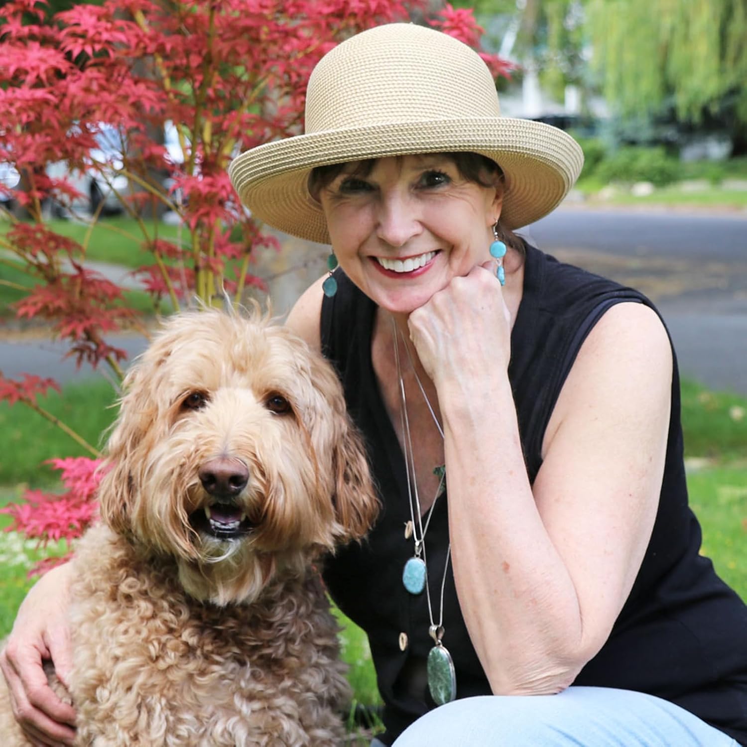 Hats Scarves & More Sun Hat for Petite Women with Small Heads 50+ UPF Adjustable Small Brim Packable Sausalito
