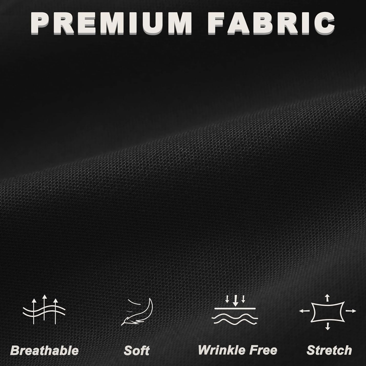 iChosy Women's Stretchy Straight Leg Dress Work Pants Business Office Casual Slacks with Pockets - Image 7