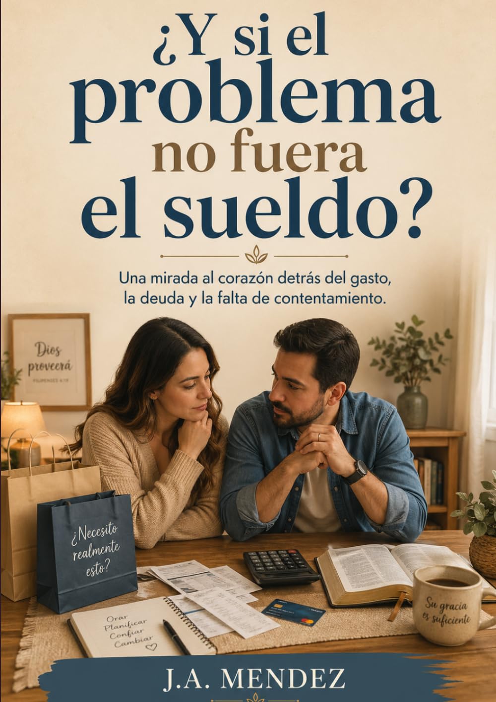 ¿Y si el problema no fuera el dinero?: Una mirada al corazon detrás del gasto, la deud y la falta de contentamiento.