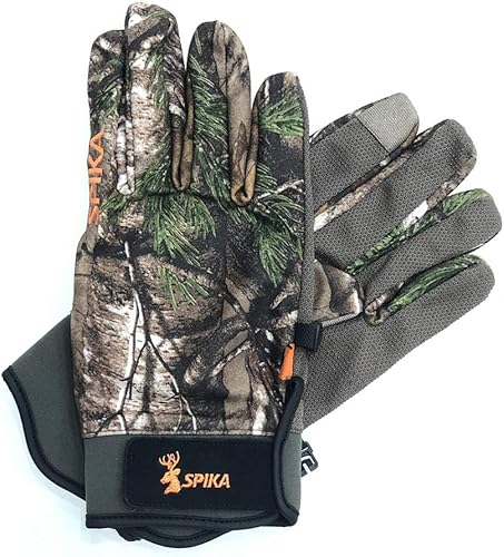 Miniatura 2 de SPIKA Guantes de camuflaje sin dedos y de dedo completo, pantalla táctil, antideslizantes, deportes al aire libre, trabajo, campamento, senderismo,