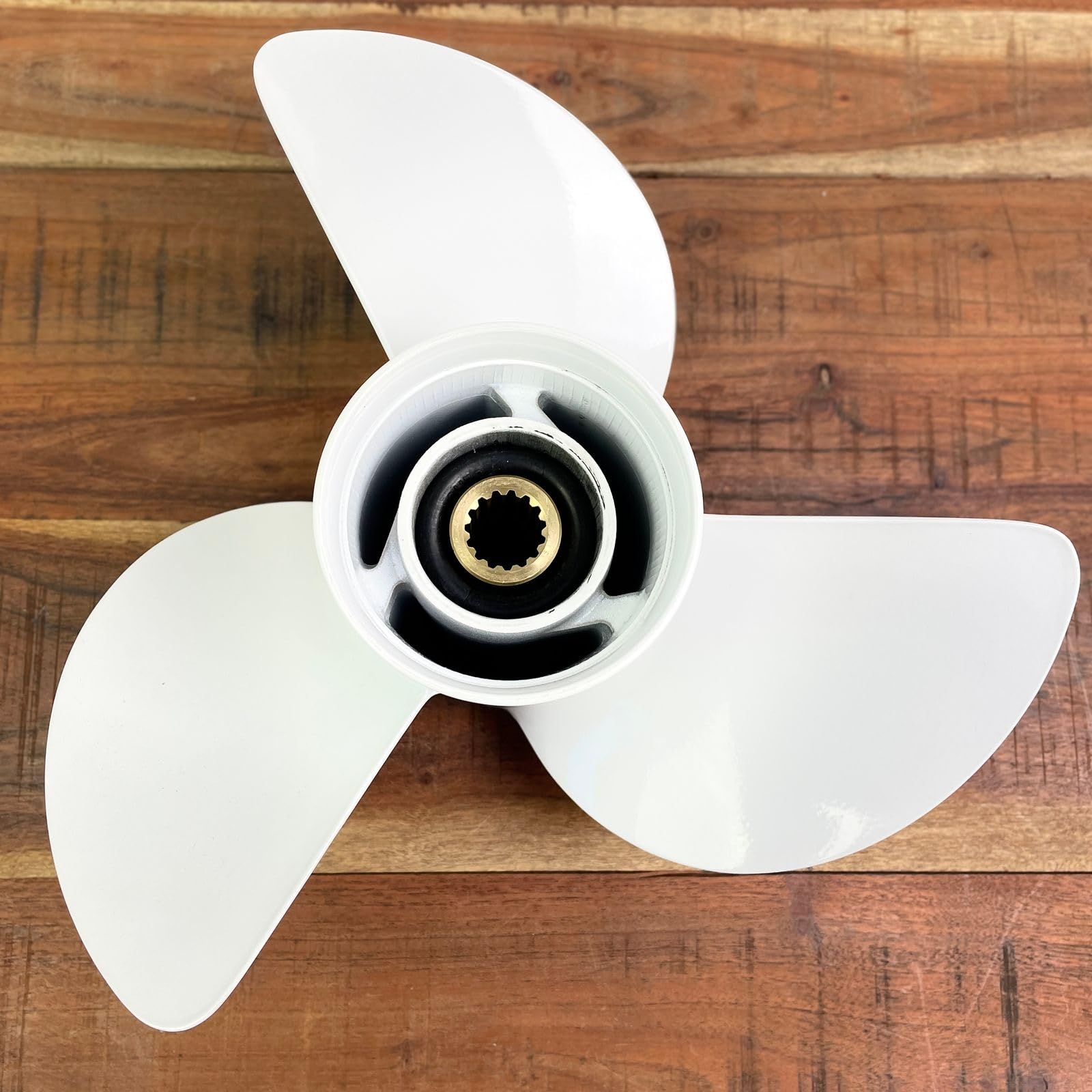 Boot Propeller Aluminium für Yamaha 50-130 PS Außenborder 13-5/8 x 13 ' 15 Zähne 3 Blatt 6E5-45949-00-EL
