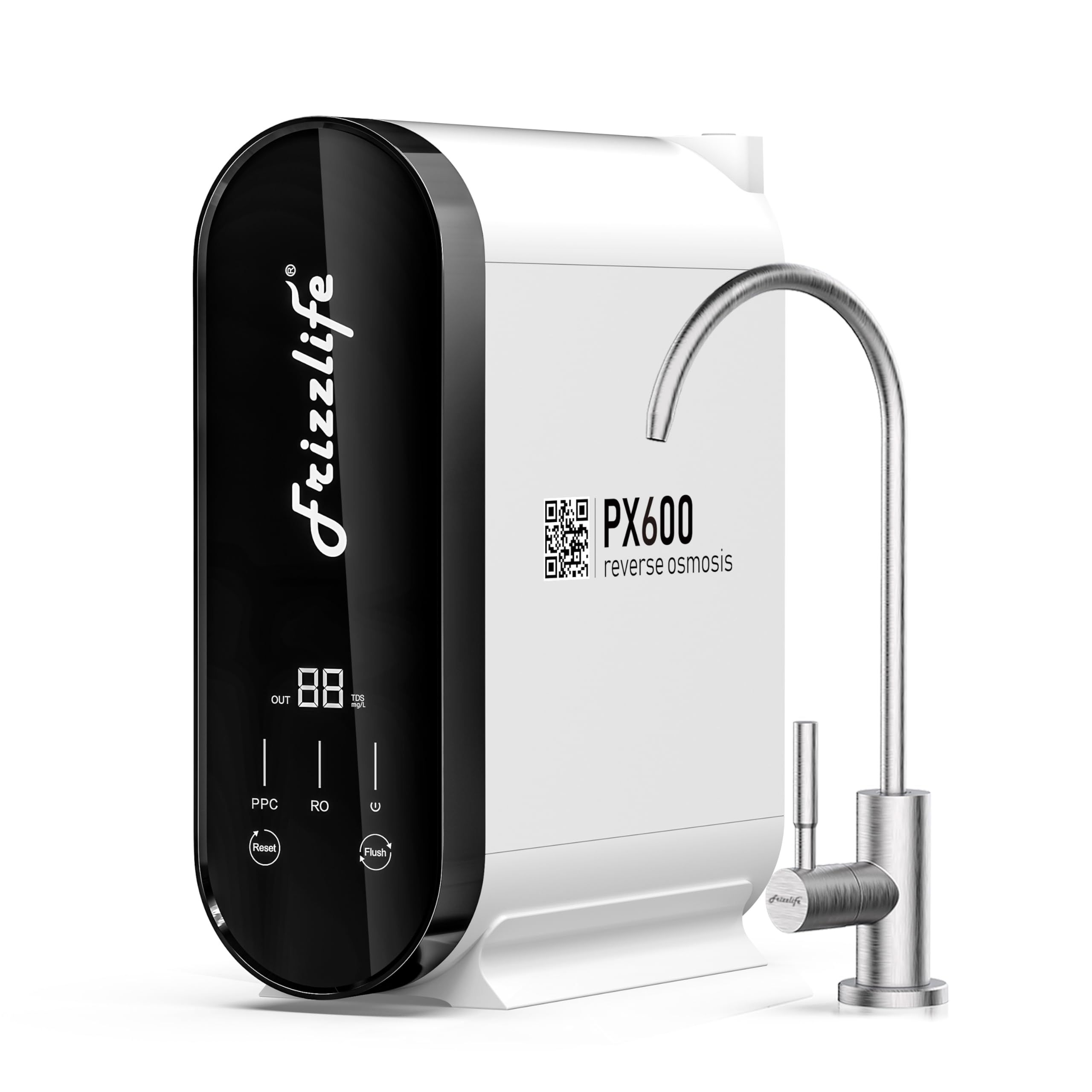 Frizzlife 600GPD Reverse Osmosis Water Filtration System, NSF/ASNI