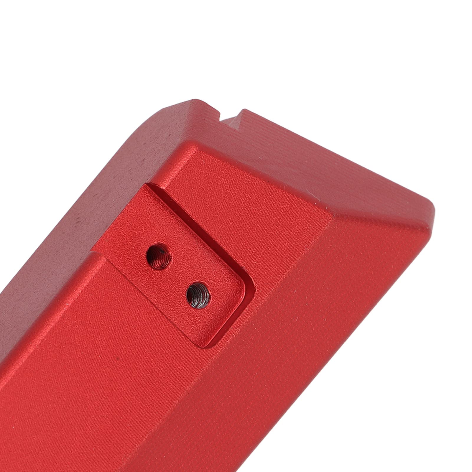 Pedal lateral de metal, deslizador de roca para SCX6 1/6 (Roja)