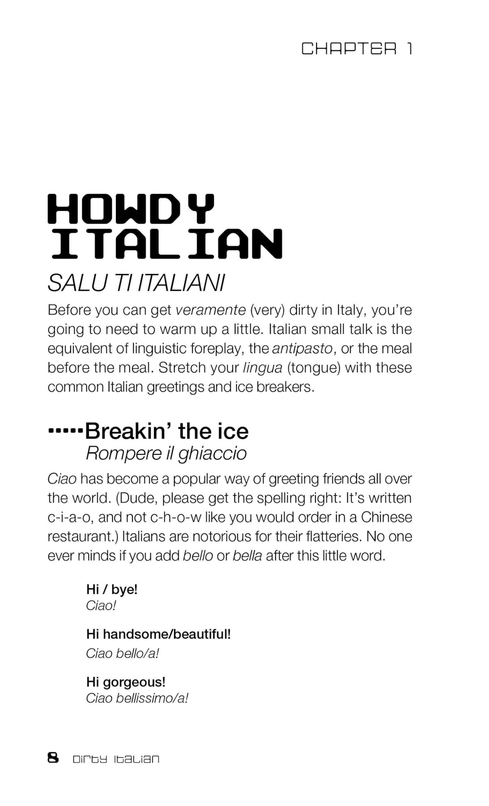 Dirty Italian: Third Edition: Everyday Slang from "What's Up?" to "F*%# Off!"