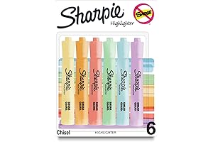 SHARPIE® Pastel Highlighters: Illuminate with Soft, Muted Hues