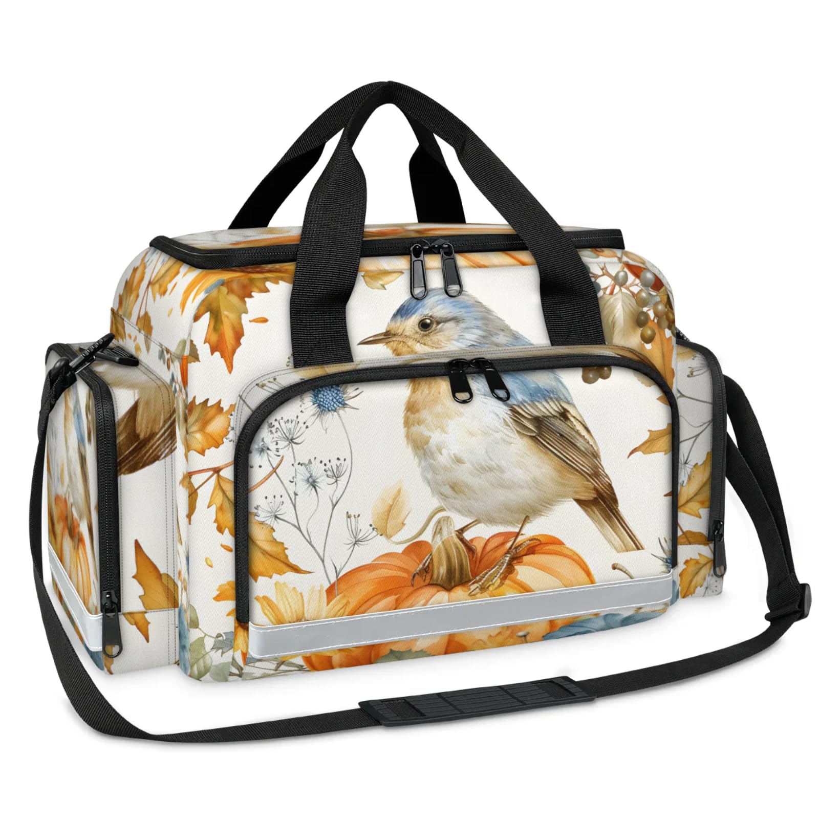 GzLeyigou First Aid Bags Empty, Domesticated Birds Emergency Bag First Aid Kit Multiple Compartment Kit Carrier On Call Trauma Bag For Paramedics Emergency Medical Supplies Kit