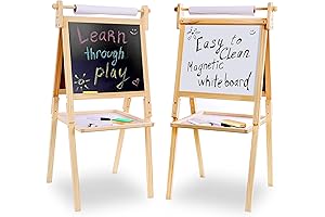 Hape All-in-One Wooden Kids Art Easel