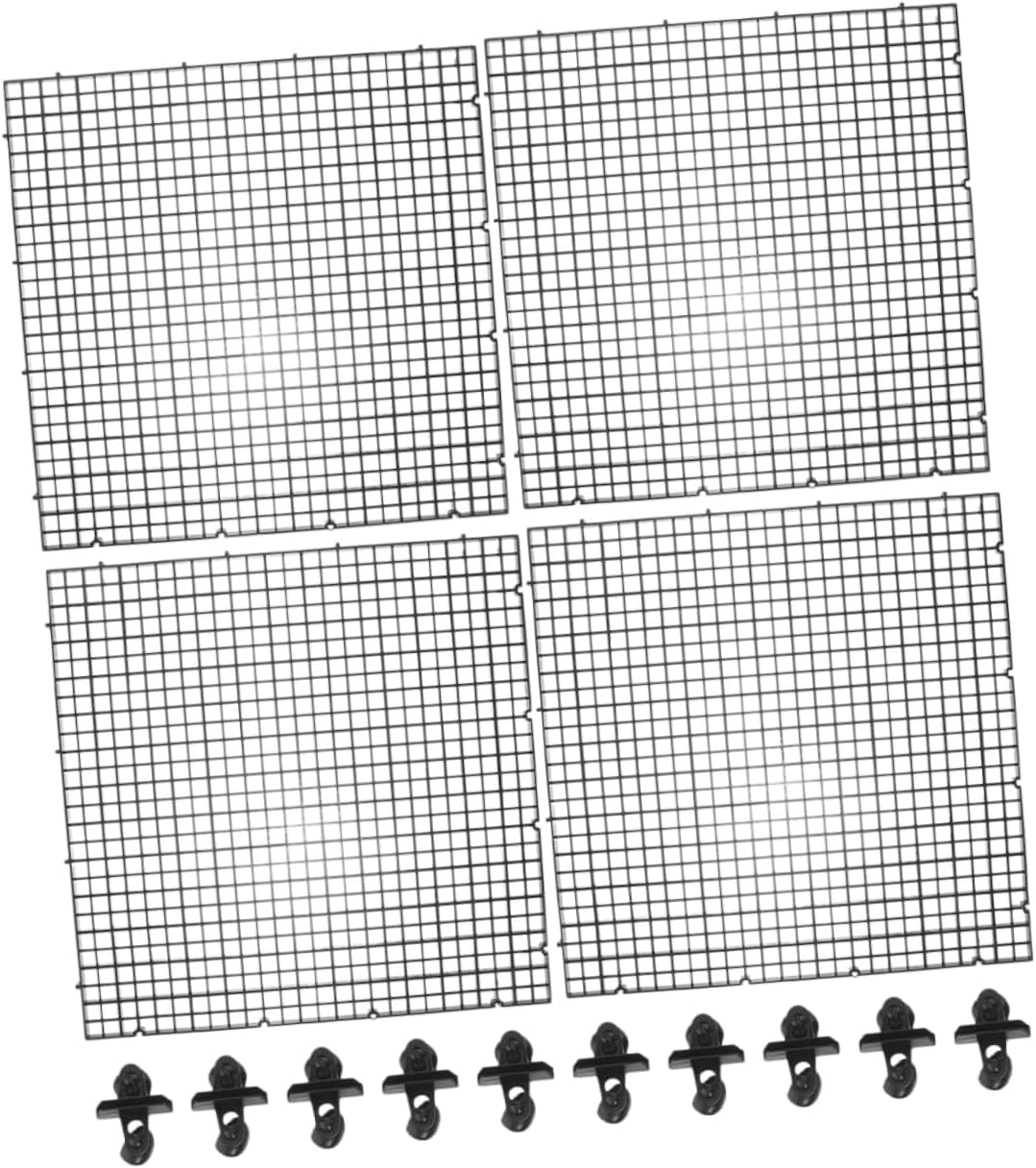 COLLBATH 1set Fish Tank of Aquarium Isolation Plates Cups Jump Splicing Divider for Floating Plants and Fish Separation Aquatic Environments