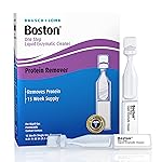 Boston One Step Liquid Enzymatic Cleaner, Preservative-Free Protein Remover for Rigid Gas Permeable (RGP) Lens, Sterile Single-Use Dispensers, 15 Count