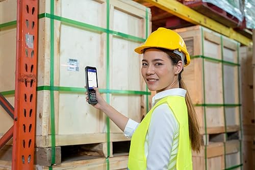 Miniatura 7 de Nuevo escáner de código de barras Android actualizado, Bix 2D 1D resistente PDA Android, escáner QR de inventario de 4 pulgadas, computadora móvil