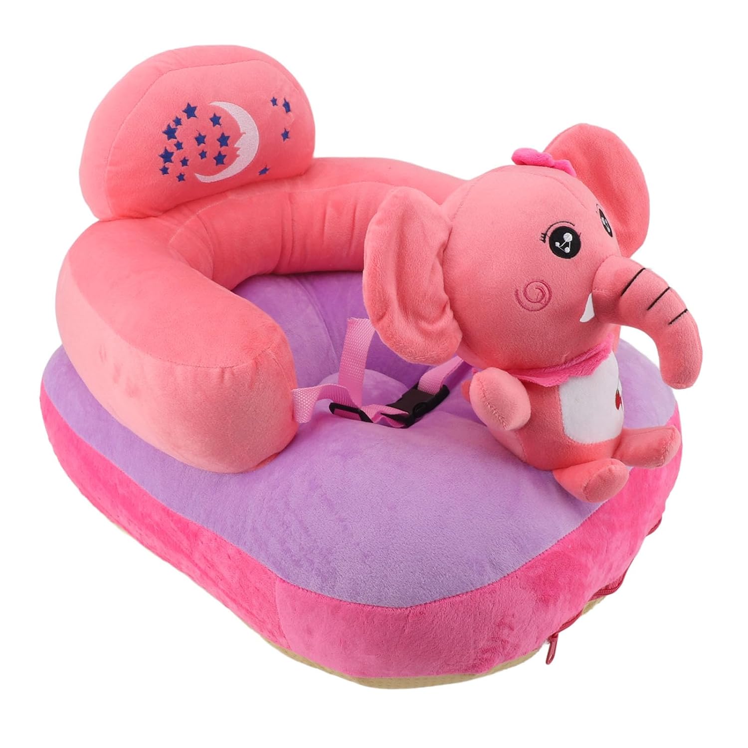 Baby Support Seat Sofa, Function Baby Floor Seat Sofa Multipurpose for Indoor (Calf Elephant)